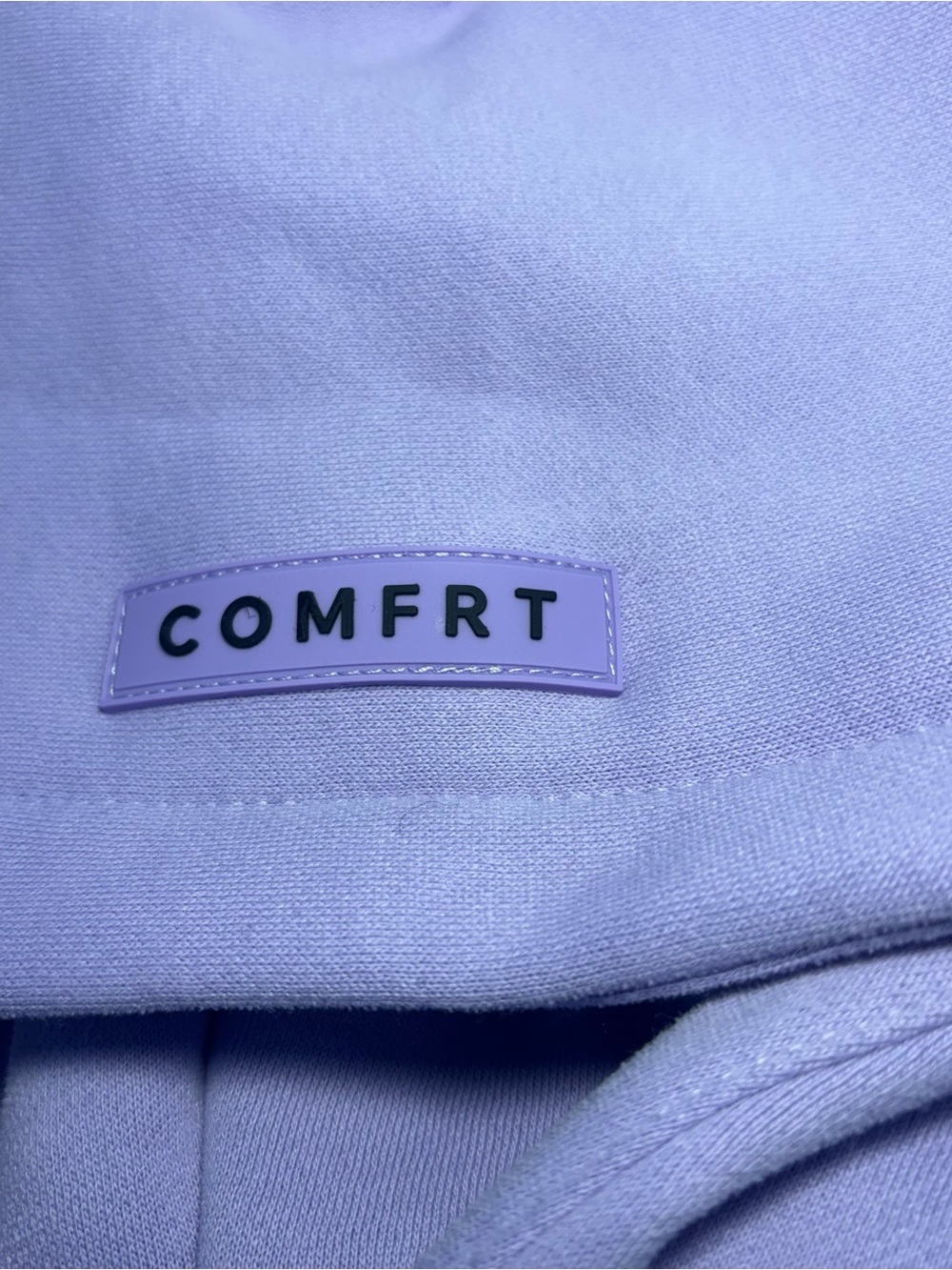 Comfrt Pastel Edit Lilac Women's Sweatsuit Set - Cozy Casual Fit - Picture 10 of 11